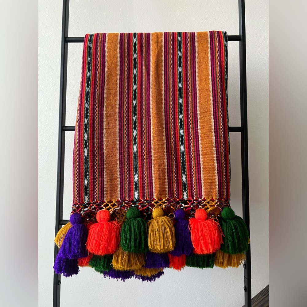 Nena & Co. Hand Loomed Sedona Blanket Throw.